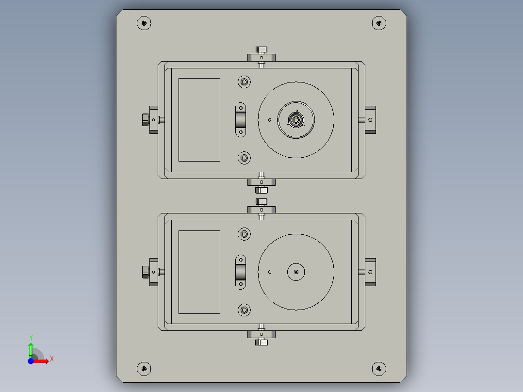QGJT-通磁机构前视图