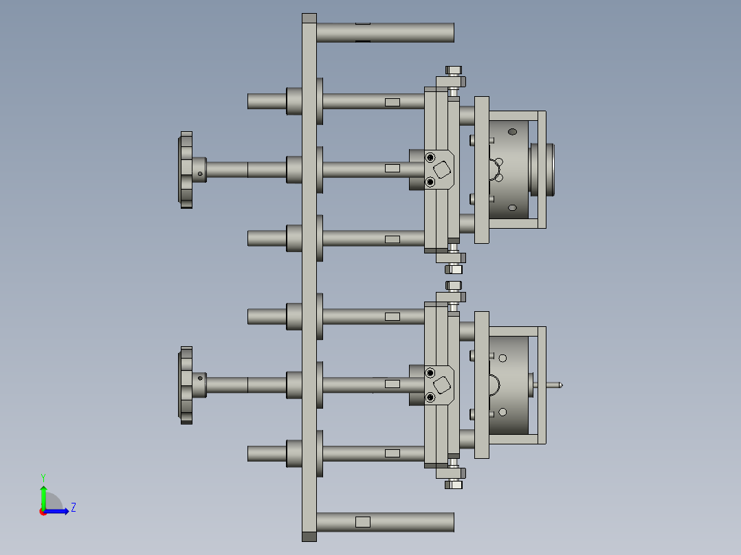 QGJT-通磁机构左视图