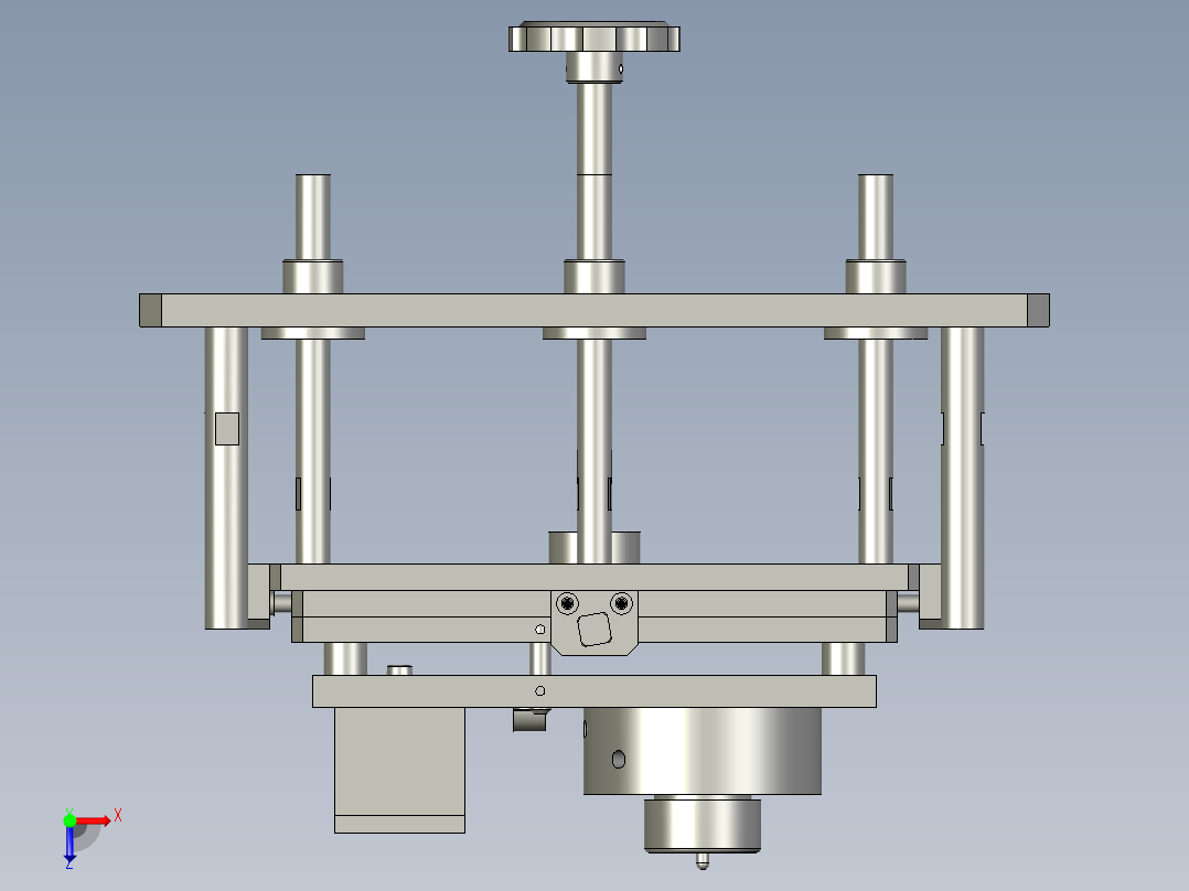 QGJT-通磁机构俯视图