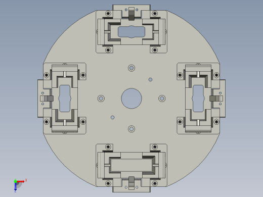 SAWH02-03300-1A0铝片盒转盘俯视缩略图