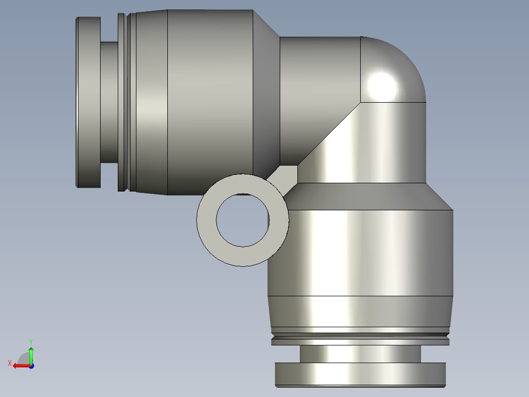 PV8-弯头-亚德客后视图