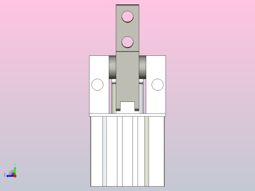 气爪（支点开闭型）肘节型HMHT2系列[HMHT2-50D]右视缩略图