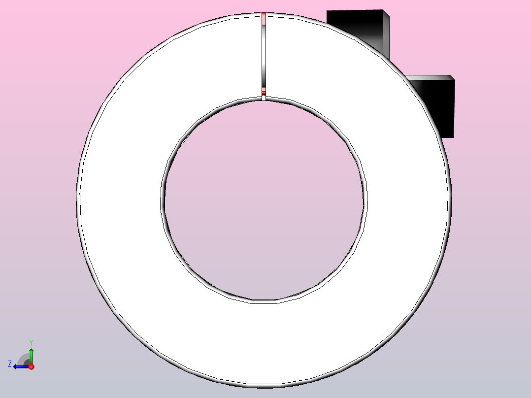 LK16系列 夹紧螺丝固定弄梅花联轴器[LK16-C15]右视图