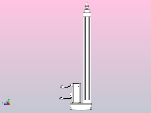 轻载电动缸TPA-ESR40-1210C-L450-MR-W-P40-C3右视缩略图