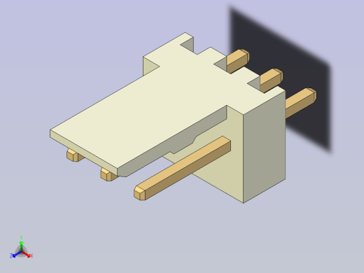 PC 风扇 3PIN PCB 接头