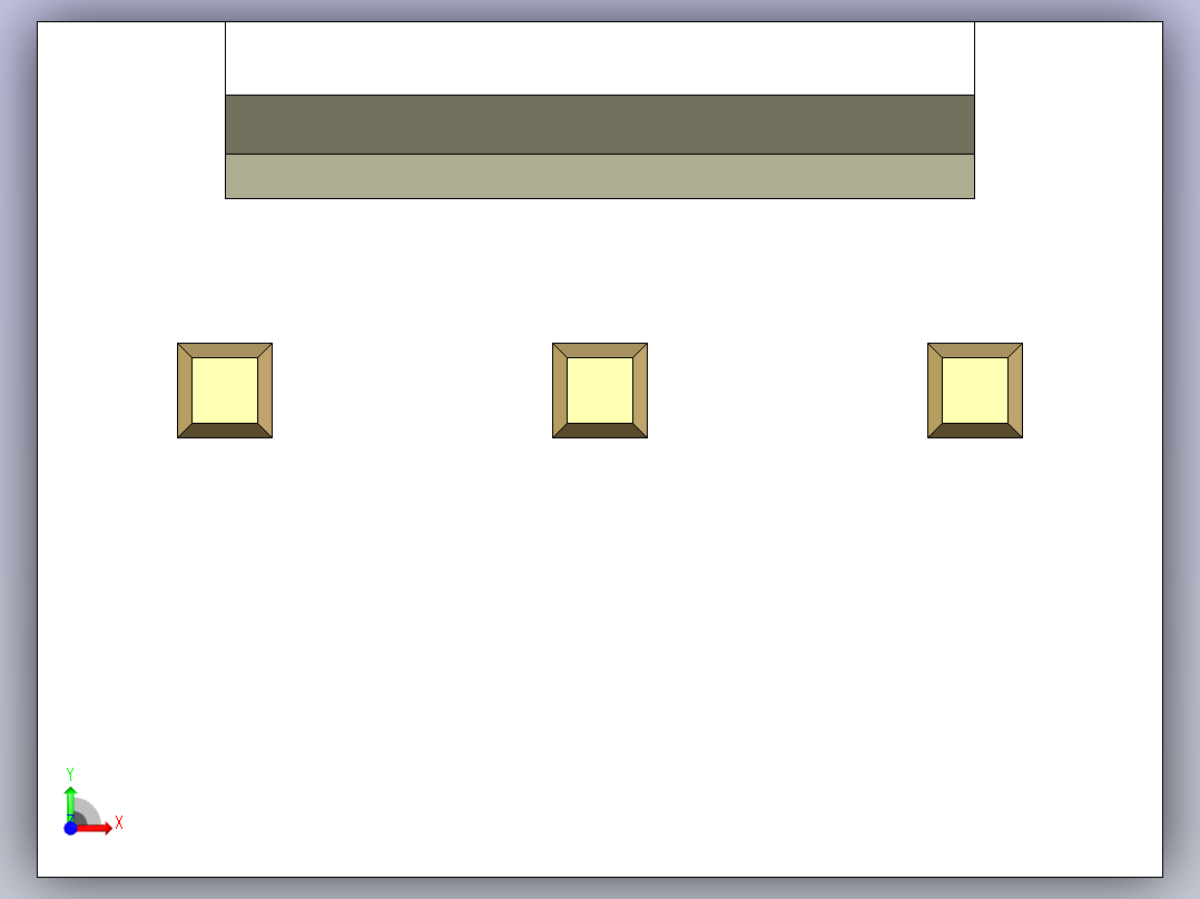 PC 风扇 3PIN PCB 接头前视图