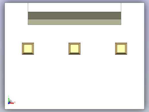 PC 风扇 3PIN PCB 接头前视缩略图
