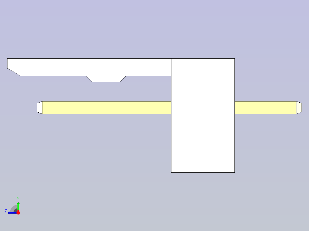 PC 风扇 3PIN PCB 接头右视图