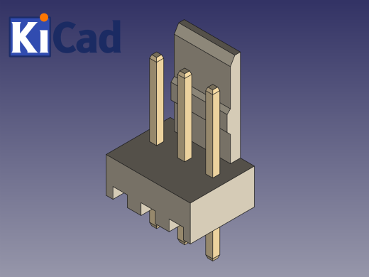 PC 风扇 3PIN PCB 接头缩略图