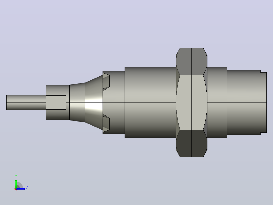 接近开关传感器E2B-M18KN10-WZ-C1左视图