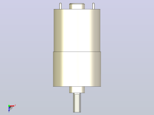 ZG37RG 12V DC齿轮电机马达，不同长度，适用于不同的齿轮比俯视缩略图