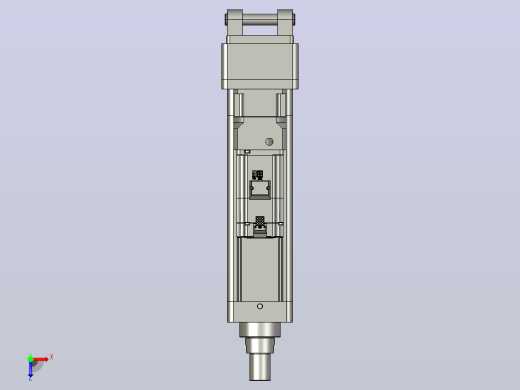 轻载电动缸TPA-ESR100-3210C-L150-MR-CB-W-P75-JX-C3俯视缩略图