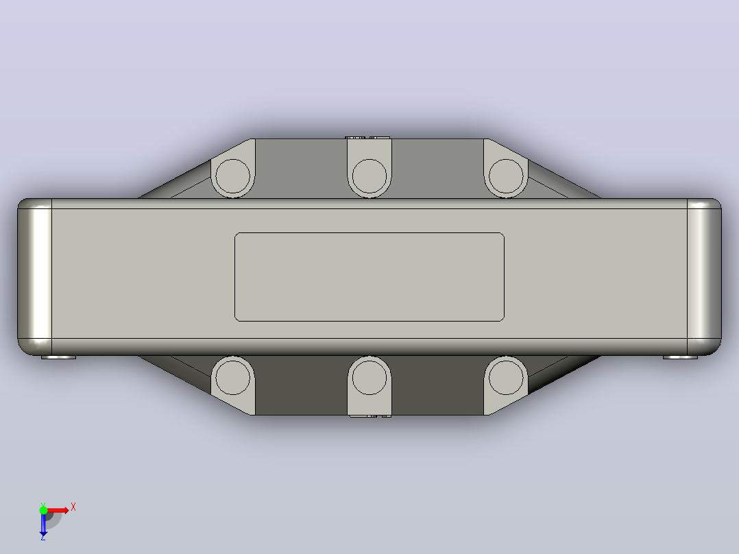 LMZ3-0.66 140电流互感器三维模型202011俯视图