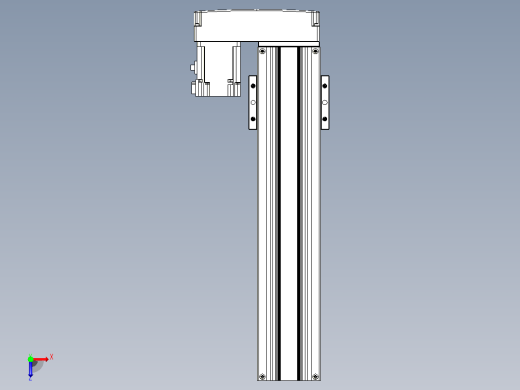 钢基模组TPA-KNR-8610C-440A1-ML-H0俯视缩略图