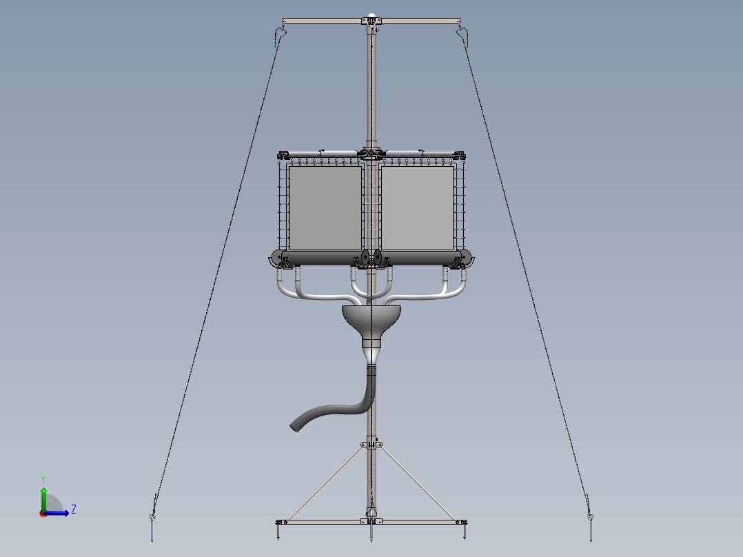 大容量集雾器左视图