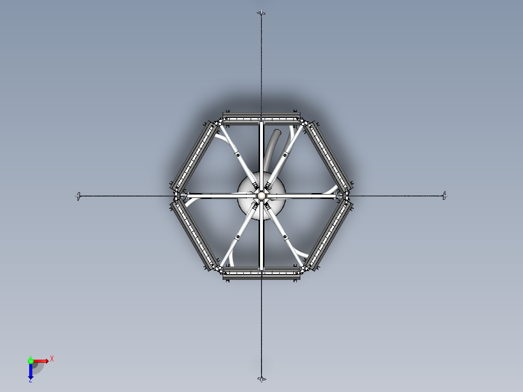 大容量集雾器俯视图