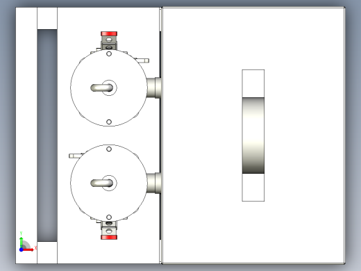 手动灌装机3D数模图纸 STP格式前视缩略图