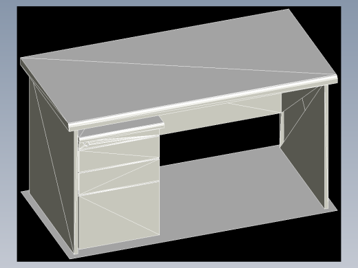 室内家具及植物的维模型十二-B099
