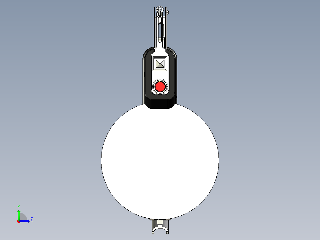 AA12散弹枪3D左视图