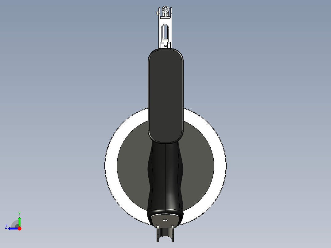 AA12散弹枪3D右视图