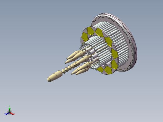 吊灯正等轴测缩略图