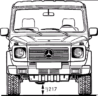 Mercedes 奔驰G级全地形越野车模型外观3D图纸缩略图
