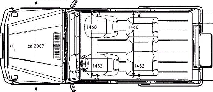Mercedes 奔驰G级全地形越野车模型外观3D图纸