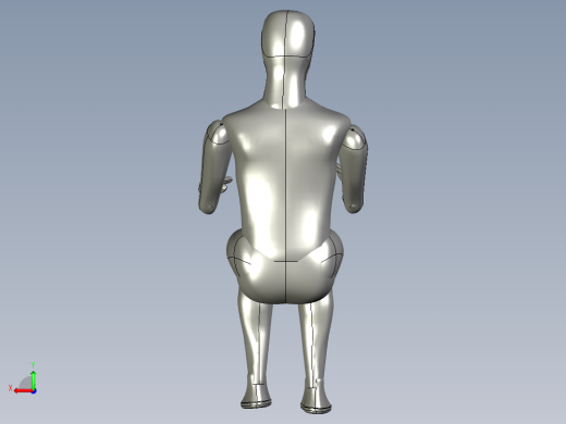 多款操作工人3d模型工人solidworks三维人物模型打包后视缩略图