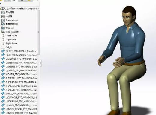 多款操作工人3d模型工人solidworks三维人物模型打包缩略图