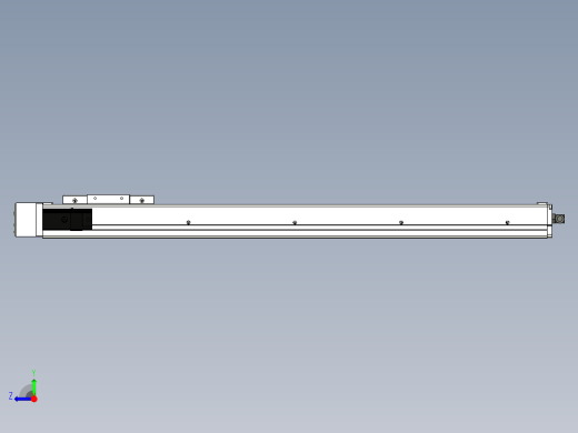 Toyo东佑达直线模组-ECH12-700-BL-100W右视缩略图