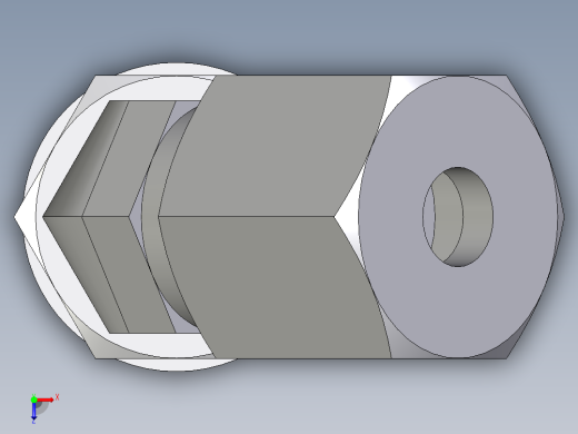 卡套式工业通用硬管接头EO_Adjustable_locknut_45_deg_elbow_VEE06ZSMCF俯视缩略图