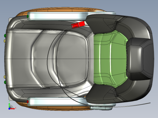 客车座椅前视缩略图