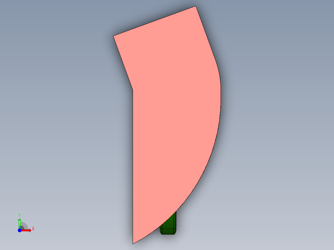 未来的高速运输悬浮低压钢管高铁前视图