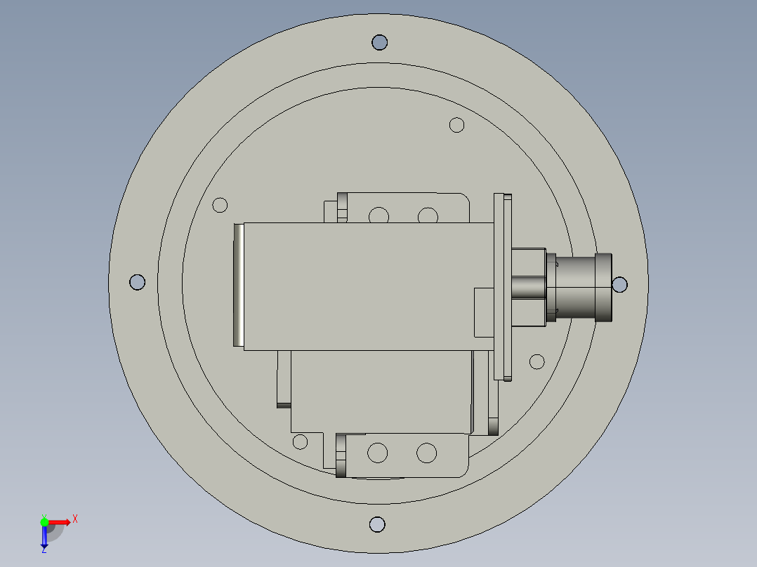 所有修改零件(1)俯视图