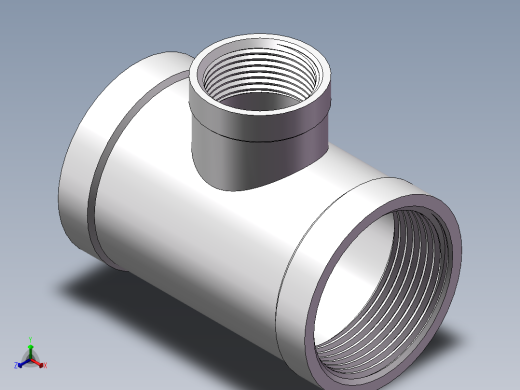 三通-异径 DN32-DN20