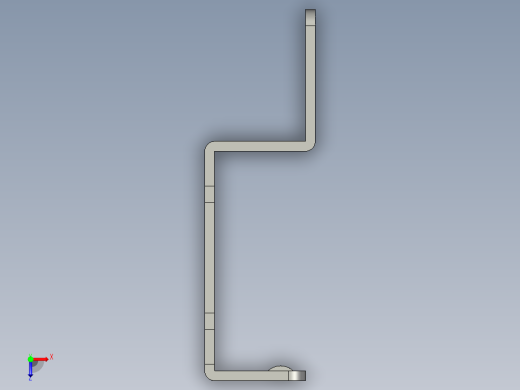 基恩士LV-S41L_bracket_kc图纸模型俯视缩略图