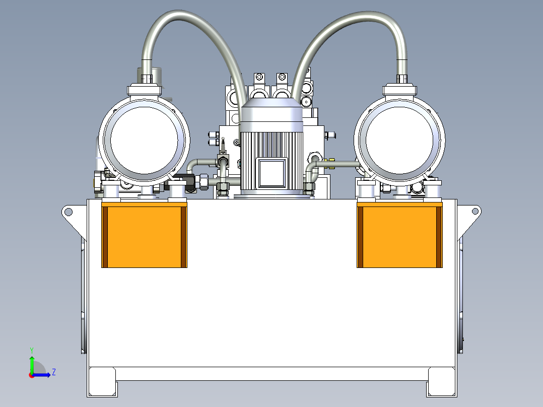 液压动力单元10左视图