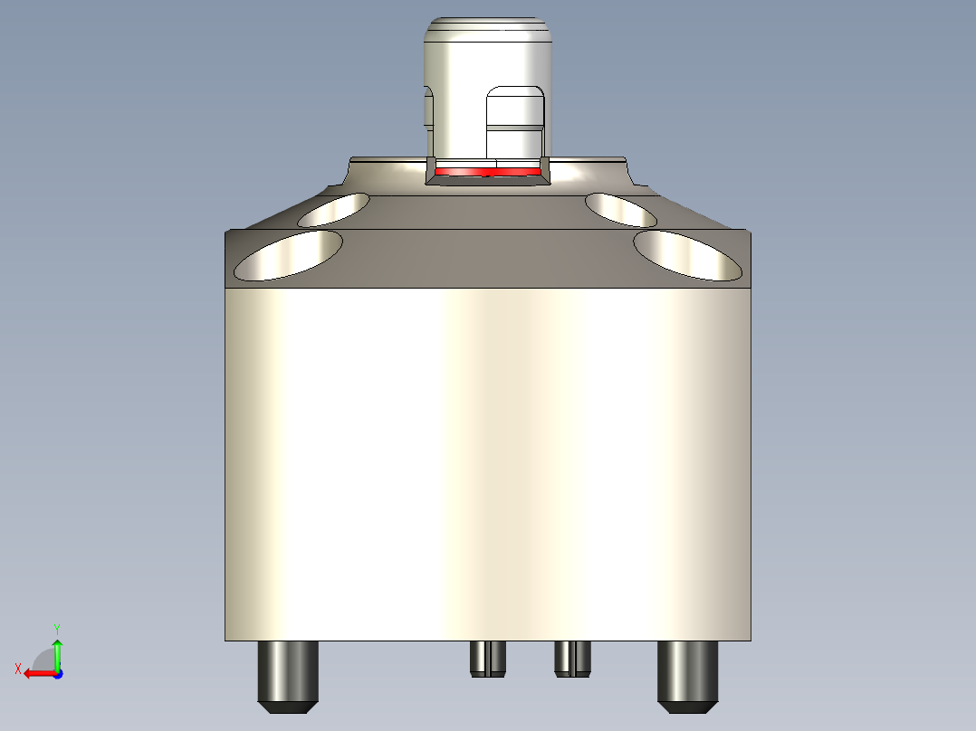 KOSMEKSFA2000-G0N-110多系列多零件图纸模型多系列多零件图纸模型后视图