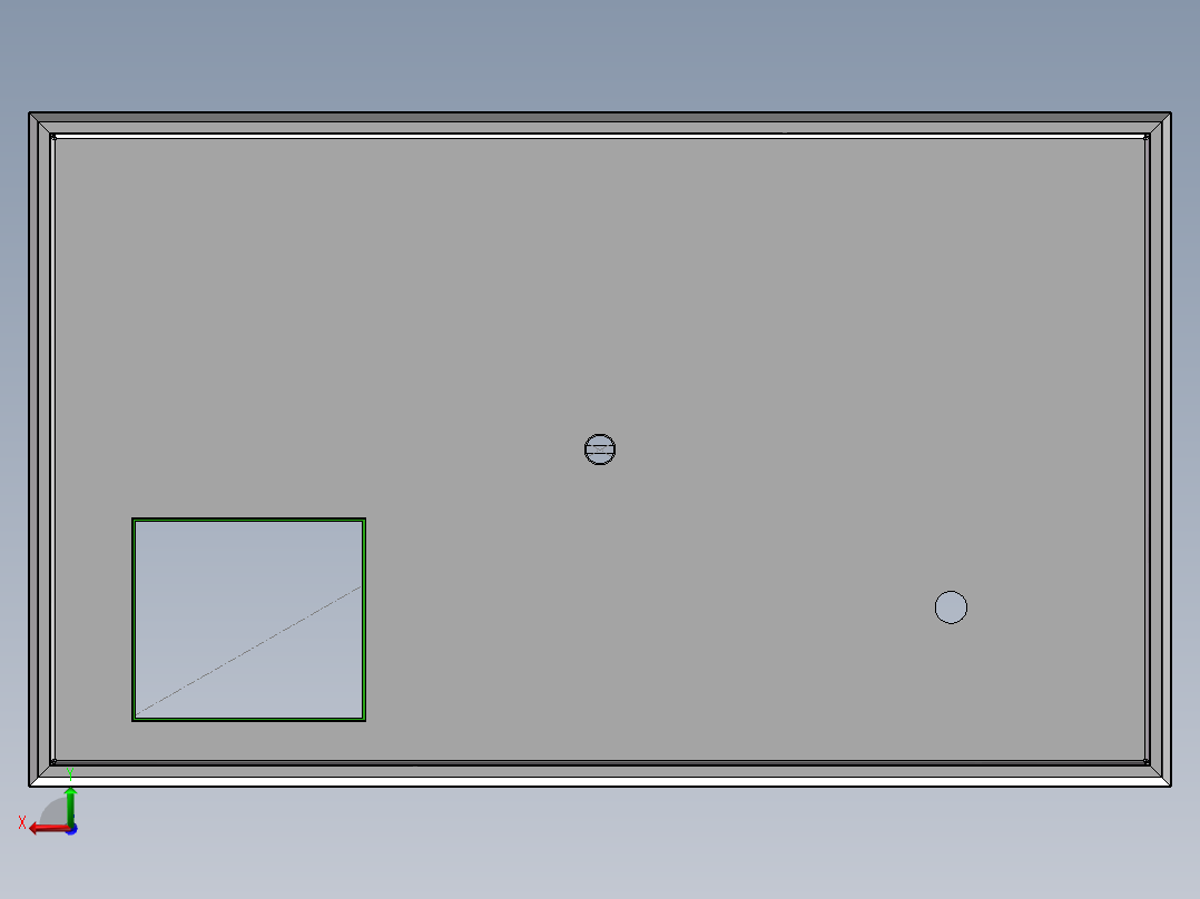 咖啡手冲区台面沥水盘后视图