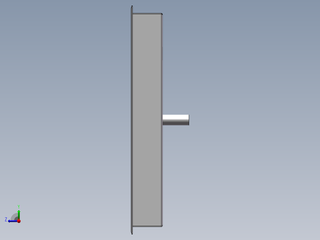咖啡手冲区台面沥水盘右视图