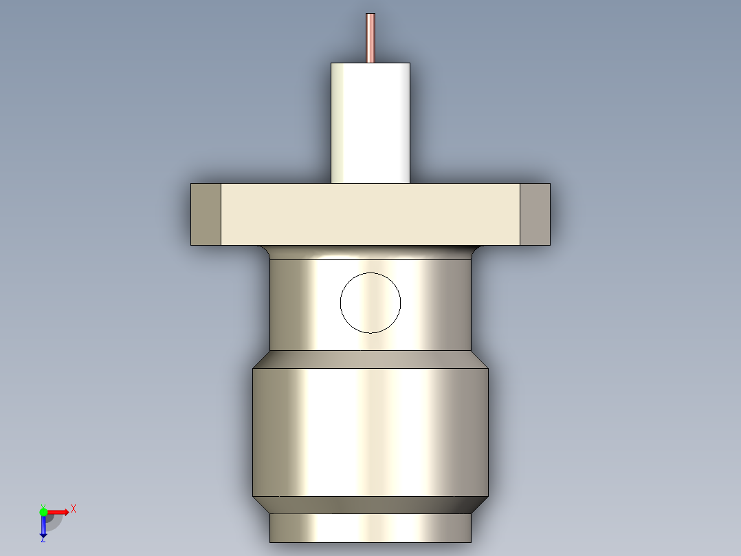 SMA接口27俯视图