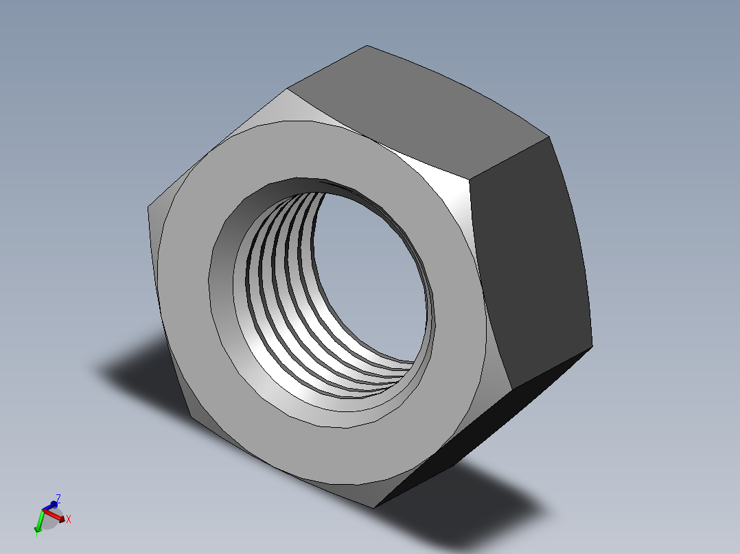 DIN 934 螺母-M33 Nut.SLDPRT