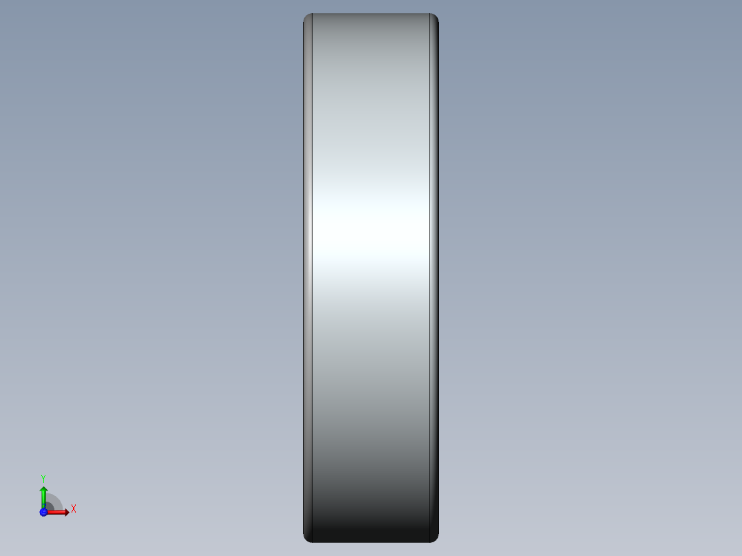 GB／T276-94深沟球轴承6308-2ZNN前视图