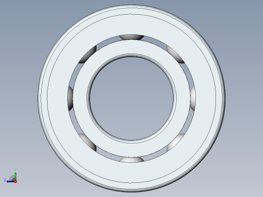 GB／T276-94深沟球轴承6308-2ZNN右视缩略图