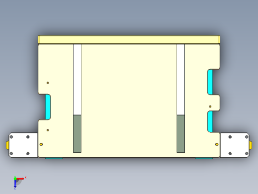REACHER-A-笔记本CNC工装夹具三维模型cnc2-0425俯视缩略图