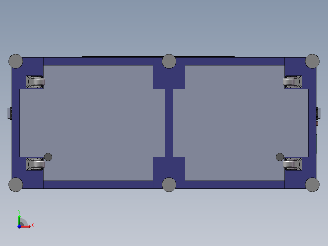 一种连续式包胶机sw18可编辑前视图