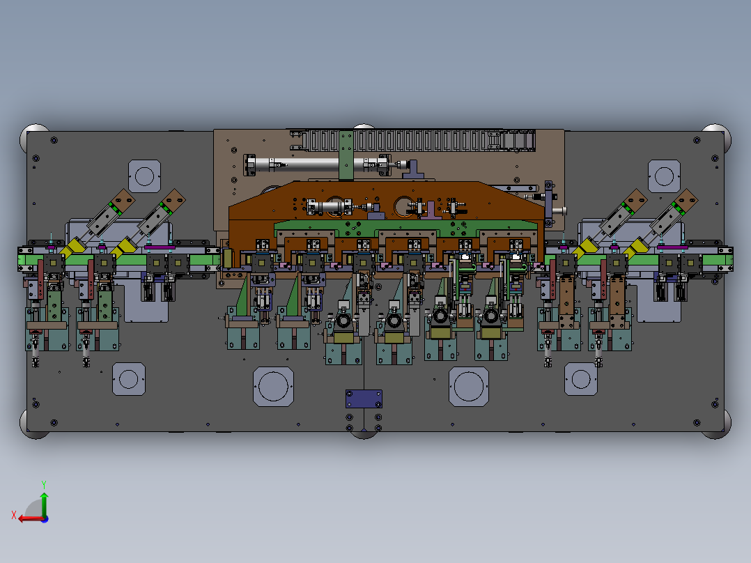 一种连续式包胶机sw18可编辑后视图