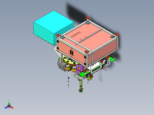 节能灯自动装配机step