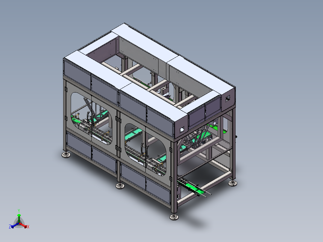 饼干分包sw20可编辑正等轴测图
