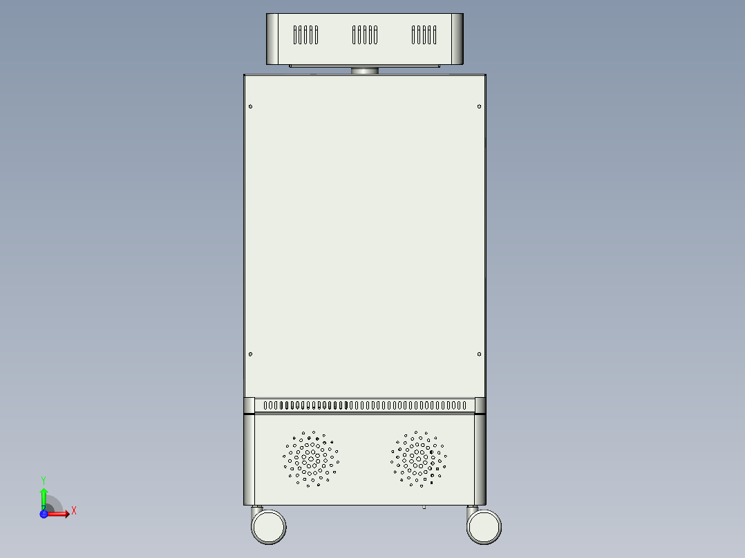 艾灸仪sw18可编辑前视图